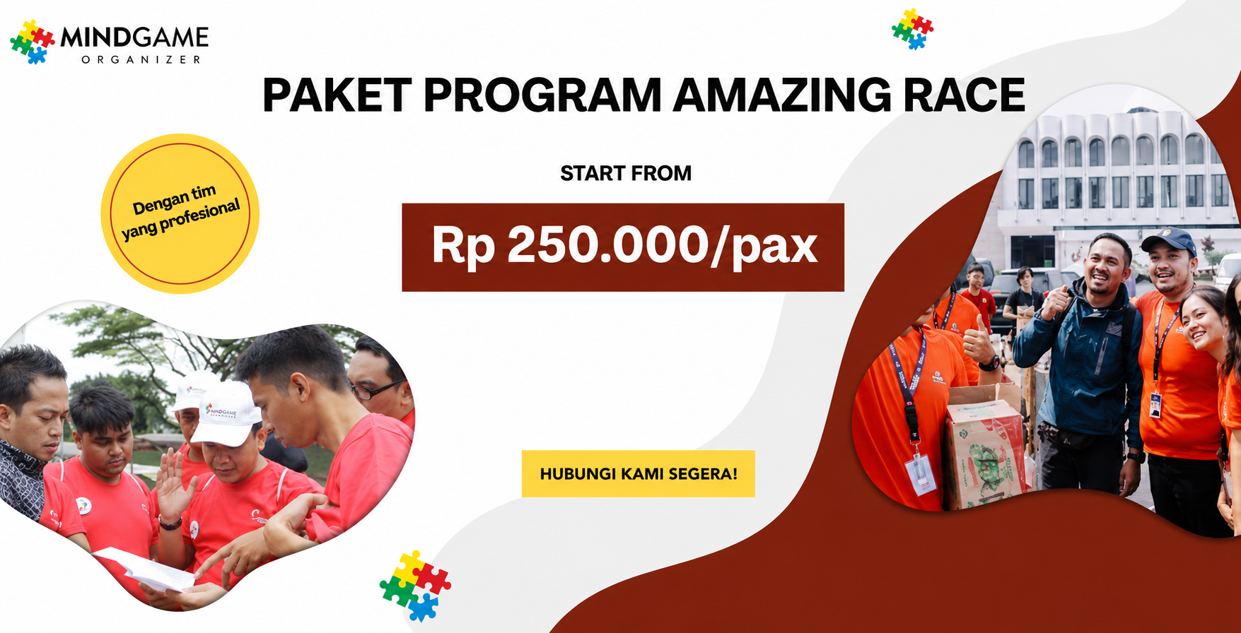 PAKET PROGRAM AMAZING RACE